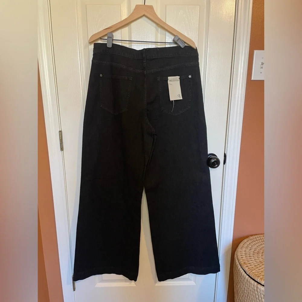 Pilcro NWT Gwen Trouser Jeans in Black Size 32 - Picture 5 of 8